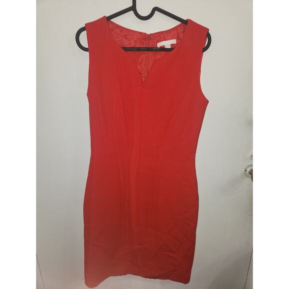Hugo Boss red elegant sheath dress 4 - Picture 1 of 4